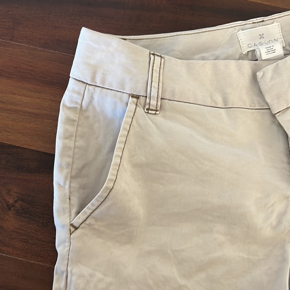 Caslon 5- inch Twill Shorts Size 4 Petite - Picture 6 of 9